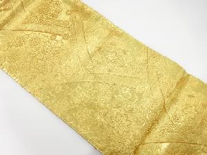 アンティーク　華紋に古典柄織り出し袋帯（着用可）